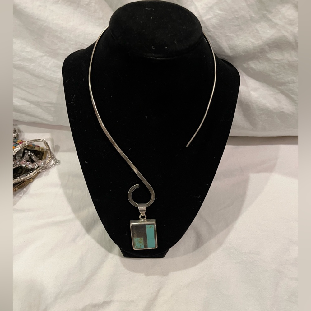 Silver and Turquoise necklace